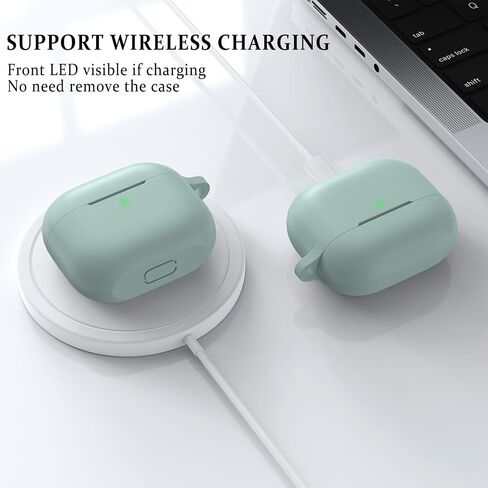 Vancle Airpod Pro 3 Case Cover, Shockproof Washable Silicone Protective Case Compatible with Airpod Pro 3 3nd Generation Women Men Supports Wireless Charging (Sky Blue, for Airpod Pro 3) in Kuwait