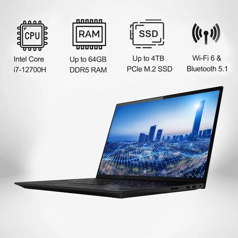 لاب توب لينوفو ثينك باد X1 اكستريم جين 5 للأعمال - شاشة 16 بوصة IPS 100% sRGB، انتل كور i7-12700H، RTX 3050 Ti، ذاكرة الوصول العشوائي DDR5 32 جيجا، 1 تيرابايت PCIe، تسجيل الدخول ببصمة الإصبع، لوحة مفاتيح بإضاءة خلفية، واي فاي 6، ويندوز 11 برو in Saudi Arabia