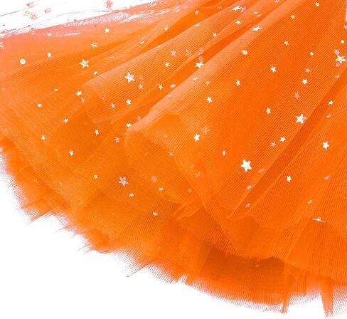 Century Star Sparkle Tutu for Toddler Girls Tulle Ballet Dance Skirt Princess Baby Kids Dress up Birthday Party 3 Layers 2-8T in Saudi Arabia