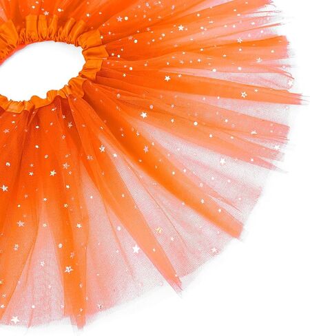 Century Star Sparkle Tutu for Toddler Girls Tulle Ballet Dance Skirt Princess Baby Kids Dress up Birthday Party 3 Layers 2-8T in Saudi Arabia