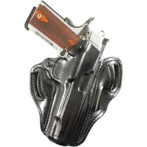 DRD DeSantis RH Blk Speed Scabbard Holster-Colt Gov. model 1911, Black