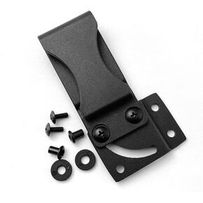 Black Heavy Duty Belt Clip Holder for Kydex Sheath Holster IWB Cover DIY USAAA