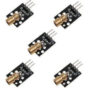 5Pcs 5V Sensor Module Board for Arduino AVR PIC KY-008 Laser Transmitter