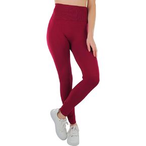 ToBeInStyle Women's High Waist Fleece Lined Ankle Leggings - Black - One Size
