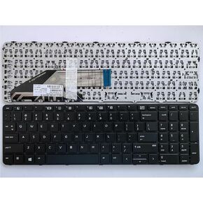 Laptop Replacement US Layout Keyboard for HP Probook 450 G5 455 G5 470 G5 Keyboard Without Backlit Frame US L00739-001 L09593-001 L01028-001 L01027-001 925741-001