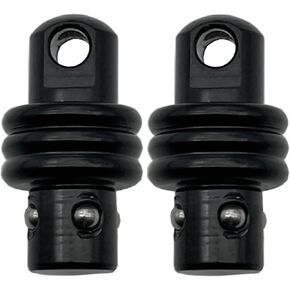 QD Sling Swivel Stud for QD Sling Mount, Heavy Duty Steel Quick Detach Sling Adapter with Button