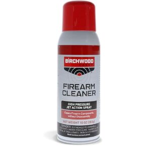 Birchwood Casey Fast-Acting Easy-to-Use Gun Cleaner Action Spray for Gun Cleaning and Maintenance, 10 OZ Aerosol
