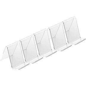 5 Pack Clear Show Rack Display Holder Mount Stand for Mobile Cell Phone iPhone Display Stands