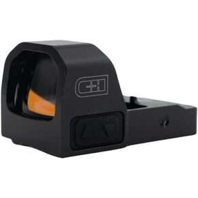 C+H Direct Mount Micro Red Dot Sight for Pistol | Compatible with Glock MOS | Shake Awake Multi-Reticle Red Dot Reflex Sight for Pistol