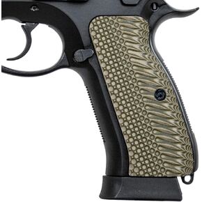 Guuun G10 CZ 75 Grips for Full Size CZ SP-01 OPS Texture - 8 Color Options
