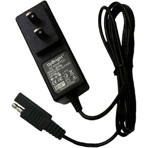 UpBright 12V AC Adapter Compatible with Marcum Guangdong Marshell Electric Vehicle Lead Acid Battery Charger LC-2528 LC-2530 LC-2531 LC-2533 LC-2535 SLA SLACAC12V Lithium Shuttle LCAC12V Power Supply