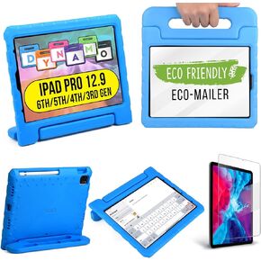Official Cooper Dynamo iPad Pro 12.9 Case Kids | Child Proof Case | iPad Pro 12.9 Case 5th Generation, 6th Gen Apple iPad Pro 12.9 Case 2022, iPad Pro 12.9 Case 3rd Generation/4th, iPad 12.9 Pro Case