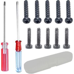 Screwdriver Set Compatible with Dyson V6 V7 V8 V10 V11 V12 V15 Vacuum Cleaner, Contains 1 T8 Screwdriver, 1 Phillips Screwdriver, 5 16mm Battery Replacement Screws and 5 13mm Switch Fixing Screws