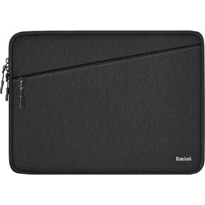 Laptop Sleeve Case 14 inch, Traveling Water Resistant Carrying Notebook Bag with Pocket, Shockproof Protective Laptop Cover Compatible for 14 Inch MacBook Air/Pro, HP, Lenovo, Dell, ASUS, Acer, Black