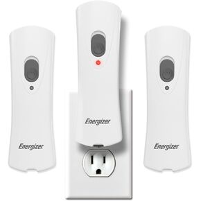 Energizer LED Rechargeable Plug-in Flashlights (3-Pack), Emergency Lights for Home Power Failure Emergency, Safety Plug-in Power Outage Light, Great for Hurricane Supplies, Black Outs, Power Failure