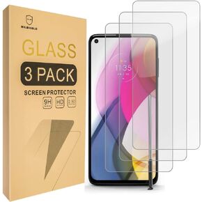 Mr.Shield [3-Pack] Designed For Motorola Moto G Stylus (2021) [Not Fit for Moto G Stylus 2020] [Tempered Glass] [Japan Glass with 9H Hardness] Screen Protector with Lifetime Replacement