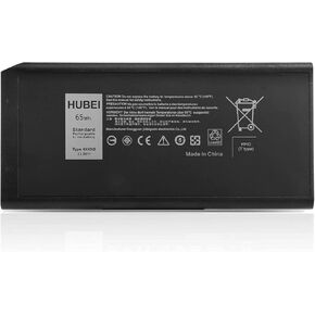 CJ2K1 DKNKD X8VWF 4XKN5 5XT3V 05XT3V VCWGN 0VCHGN 09FN4 XN4KN XRJDF YGV51 453-BBBE Laptop Battery Replacement for Dell Latitude 5404 7404 5414 7414 E5404 E7404 Rugged Extreme Series (11.1V 65Wh)