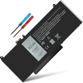62WH 6MT4T Battery 7V69Y 06MT4T for Dell Latitude 14 E5470, 15 E5570, Precision 15 3510 M3510, Notebook TXF9M 79VRK 07V69Y 0TXF9M 079VRK 0C1P4 451-BBUN 451-BBTW 0HK6DV