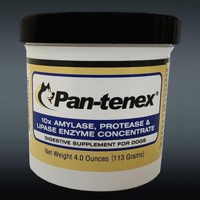 Pan-tenex | 10x Digestive Enzymes for Dogs - 8.8 Ounces (250 Grams)