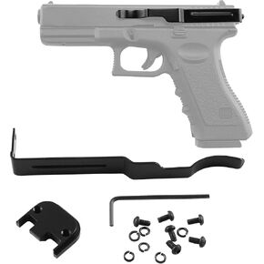 Gun Belt Clip Holster Clip Concealed Carry Gun Clip Tactical Holster Clips for Glock Gen 1-5 Models 17/19/22/23/24/25/26/27/28/31/32/33/34/35/36