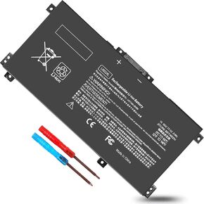 52.5WH LK03XL L09281-855 Laptop Battery for HP Envy X360 15m-bp1xx cn0011dx cn0012dx bp0xx bq1xx bq021dx 17m-ae0xx 17-bw 17m-ae111dx ae011dx, fits 916814-855 HSTNN-IB8M HSTNN-LB7U HSTNN-UB71