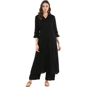 Idalia Women's A Ine Kurta with Palazzo Pants
