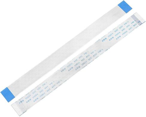 uxcell Flexible Flat Cable, 28 Pins 0.5mm Pitch 150mm FPC FFC Flexible Ribbon Cable for LCD TV Car Audio DVD Player Laptop 10Pcs (A Type) in Saudi Arabia