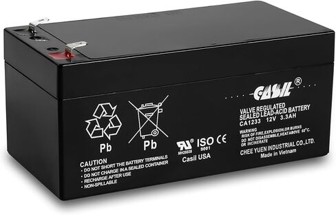 استبدال بطارية APC UPS لموديلات APC UPS SMT750، SMT750US، SUA750 واختيار أخرى (RBC48) من Casil 12v 7.2ah 2 Pack in Saudi Arabia