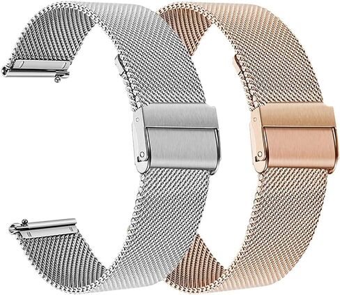 Metal Watch Band Compatible with GTX12 Smart Watch Band, Stainless Steel Bracelet Strap Wristband for ENOMIR GTX12, Fitpolo GTX12, Tensky GTX12 Accessories in Saudi Arabia