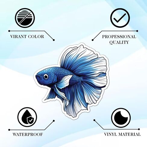 100 قطعة من ملصقات حيوانات المحيط - مخلوق بحري، حيوان واقعي، ملصق سمك القرش ملصق مضاد للماء لزجاجات المياه وأمتعة الكمبيوتر المحمول وسجلات القصاصات والمراهقين والبالغين والبنات والأطفال وديكورات أعياد الميلاد المضحكة in Kuwait