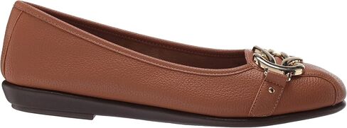 Aerosoles Women's Big Bet Flat Heel, White, 6.5 Wide in Saudi Arabia