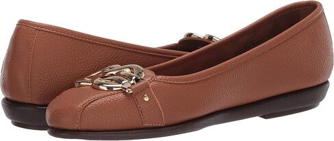 Aerosoles Women's Big Bet Flat Heel, White, 6.5 Wide in Saudi Arabia