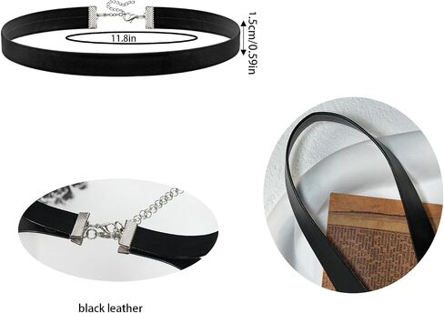 Palotay 9PCS Black Choker Necklace Set for Women Velvet Choker Lace Choker Necklaces Black Lace Choker Set Daisy Choker Necklace Gothic Choker Punk Lace Choker Classic Choker Gifts for Girls in Kuwait