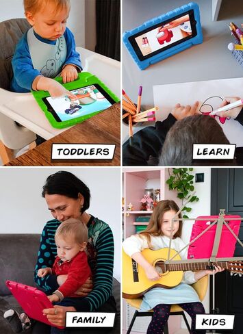 حافظة Cooper Dynamo iPad Pro 12.9 الرسمية للأطفال | قضية إثبات الطفل | حافظة iPad Pro 12.9 الجيل الخامس، حافظة Apple iPad Pro 12.9 من الجيل السادس 2022، حافظة iPad Pro 12.9 الجيل الثالث/الرابع، حافظة iPad 12.9 Pro in Kuwait