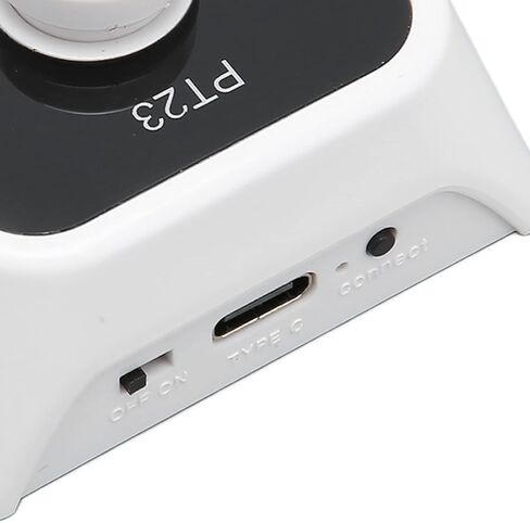 Page Turner Pedal Bluetooth5.3 for Computer Phone Tablets WindowsOS XAndroid iOS, Type C Rechargeable Wireless Multimedia Remote Controller Key Switch (Black) in Saudi Arabia
