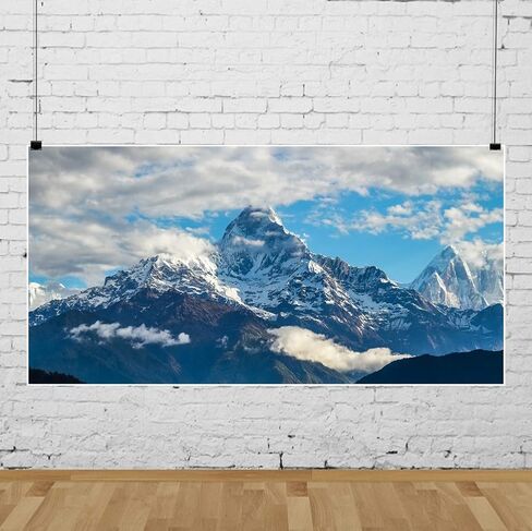 Leowefowa الصفاء ثلجي APLs خلفية 20x10ft كبيرة الفينيل الشتاء Snowscape خلفية الطفل الكبار صور تبادل لاطلاق النار الحدث الأنشطة كشك الصورة سجل الفيديو الطبيعة ذات المناظر الخلابة خلفية in Kuwait