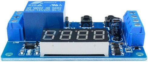 الرقمية 12 فولت LED عرض الموقت أتمتة تأخير التتابع وحدة قابلة للبرمجة التبديل in Kuwait