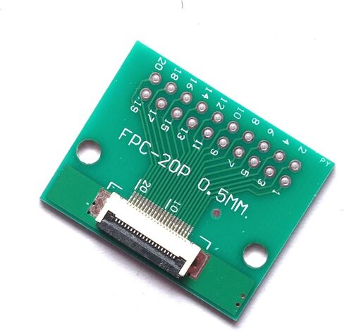 FPC FFC Flat Cable Extend Adapter Board 0.5 1.0MM Flexible Cable Connector PCB Converter Board (20P) in Saudi Arabia