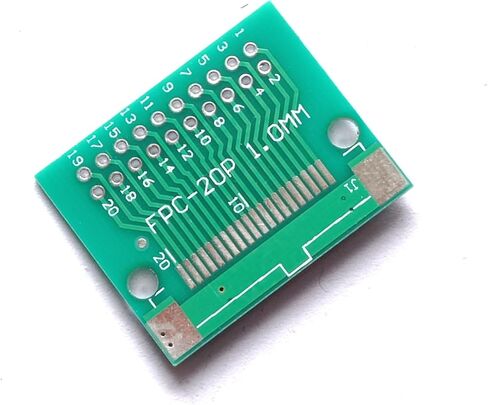 FPC FFC Flat Cable Extend Adapter Board 0.5 1.0MM Flexible Cable Connector PCB Converter Board (20P) in Saudi Arabia