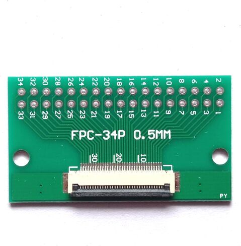 FPC FFC Flat Cable Extend Adapter Board 0.5 1.0MM Flexible Cable Connector PCB Converter Board (20P) in Saudi Arabia
