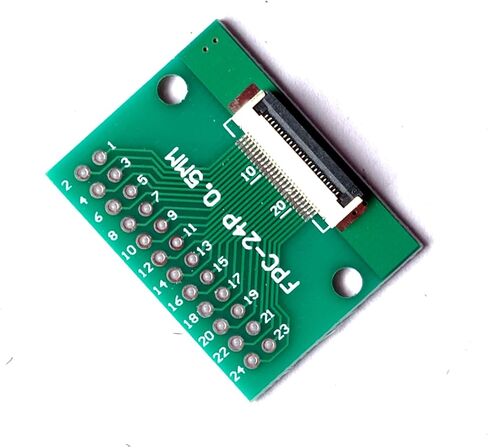FPC FFC Flat Cable Extend Adapter Board 0.5 1.0MM Flexible Cable Connector PCB Converter Board (20P) in Saudi Arabia