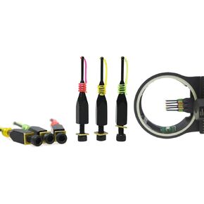 AMEYXGS Bow Sight Replacement Pins 0.019" /0.029" Fiber Optics Bow Sight Accessories 3pcs/Pack