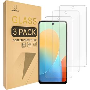 Mr.Shield [3-Pack] Screen Protector For Tecno Spark Go 2024 [Tempered Glass] [Japan Glass with 9H Hardness] Screen Protector