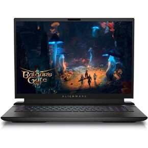 Dell Alienware m18 R2 Laptop (2024) | 18" 2560x1600 QHD+ | Core i9-14900HX - 1TB SSD Hard Drive - 32GB RAM - Nvidia GeForce RTX 4070 | 24 cores @ 5.8 GHz - 8GB GDDR6X Win 11 Home Black