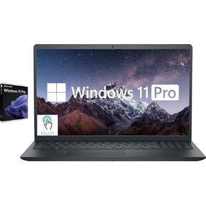 Dell Touchscreen 15.6" Inspiron Business Laptop Computer, Windows 11 Pro Laptop 32GB RAM 1TB SSD, Intel Core i5 Quad-Core Processor, Full HD IPS Display, Media Card Reader, Black