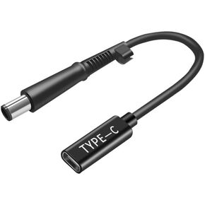 USB C to DC Adapter 4.5x3.0mm, 19.5V DC Adapter Made for Dell Latitude 3320 3330 3340 3420 3430 3435 3440 3450 3520 3530 3535 3540 DA65NM191 Series