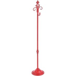 Wreath Stands for Display, White Metal Wreath Holder Stand, Standing Wreath Hanger with Wrought Iron Base, Adjustable Tabletop Display Stand for Christmas and New Year Wreath, Wedding Party Decor