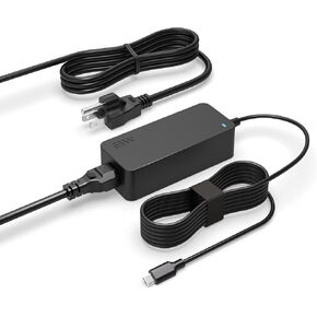 65W USB C Charger Fit for Dell Inspiron 3420 5330 5430 5630 i7620,Inspiron 7630 7430 7435 7635 2-in-1,Latitude 3330,Latitude 7230 Rugged Laptop Power Adapter Cord