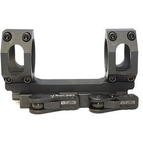 American Defense AD-Recon-S 30 STD Riflescope Optic Mount, Black