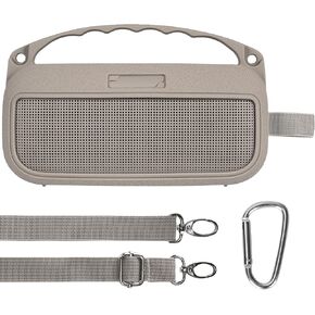 2nd Gen Silicone Cover Compatible with Bose SoundLink Flex 2nd Gen/Bose SoundLink Flex Bluetooth Portable Speaker (Black Cover)